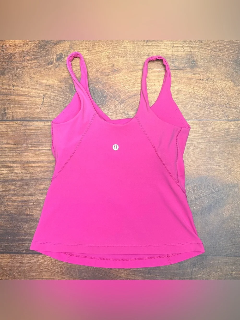 Lululemon Align Waist Length Tank Top In Sonic Pink Size 4